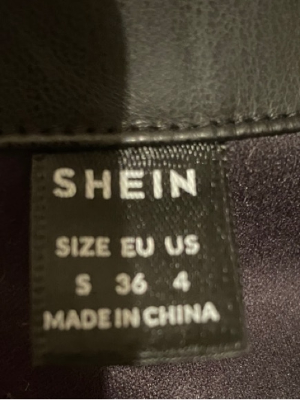 “Shein” Black Trench Coat - Belted With Pockets! - Picture 6 of 7